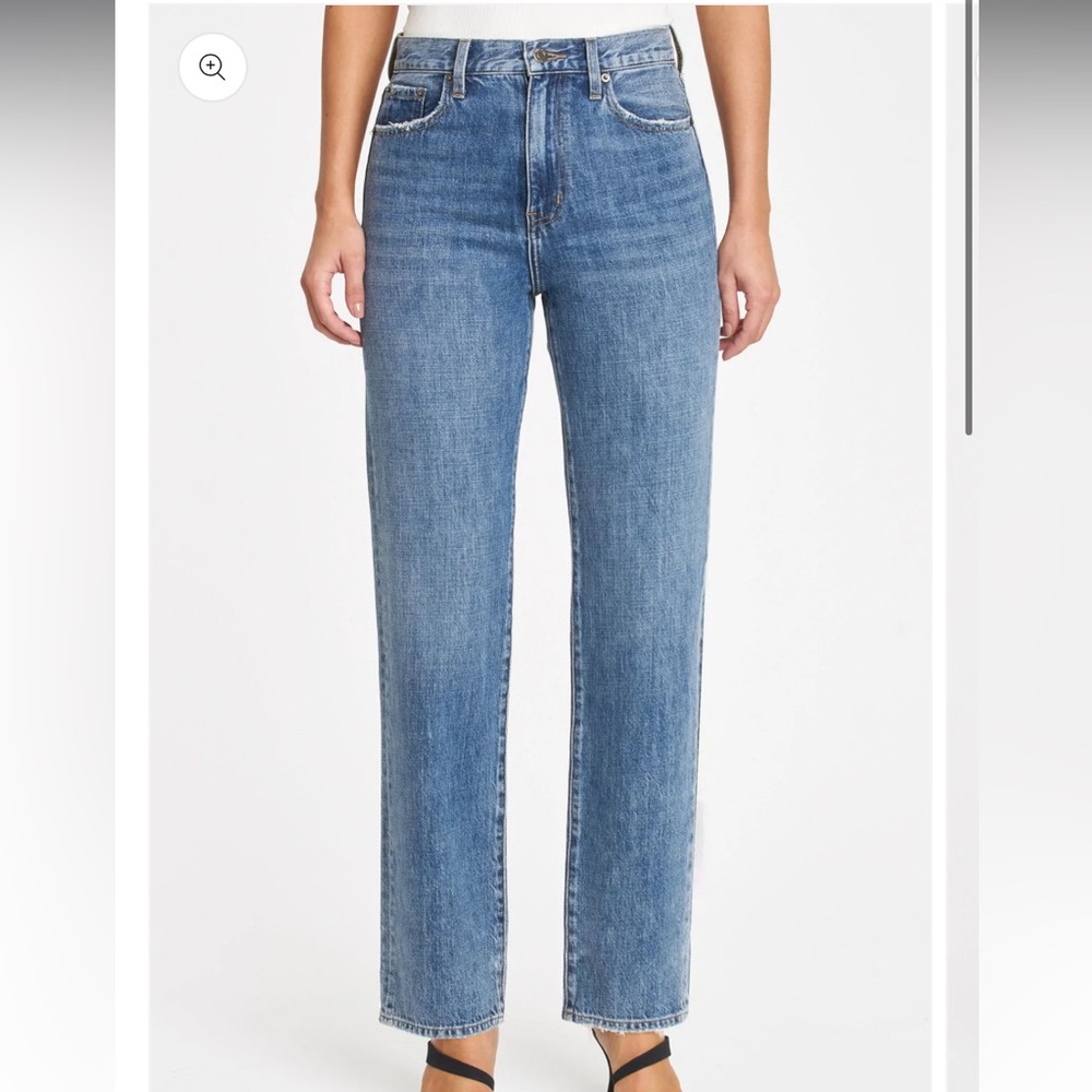 Pistola Cassie Super High Rise Straight Tilbury Wash Sz 26